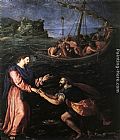 Peter Canvas Paintings - St Peter Walking on the Water